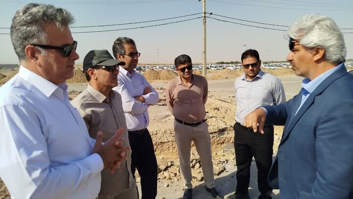 ساماندهی میدان بزرگ اربعین در مرز مهران