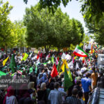 شروع جشن کیلومتری غدیر در مازندران؛ ۱۱۰ موکب در ساری برپا شد