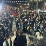 شور حسینی در اجتماع شبانه آستارایی ها