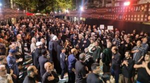 شور حسینی لاهیجانی‌ها در شب دوم محرم