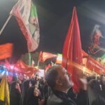 شور حسینی مردم محلات در صد و دوازدهمین اجتماع شبانه