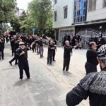 شور عزای حسینی در عاشورای قوچان
