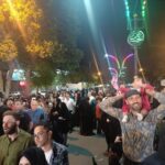 شکوه مهمونی کیلومتری غدیر در جوار حرم امام رضا(ع)