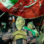 صد و دهمین شب تجمع مردمی در اسفرورین