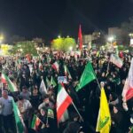 صد و پنجمین شب اجتماع ساوجی‌ها در حمایت از رهبری و نیروهای مسلح