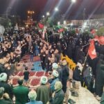 صد و چهاردهمین حضور مردم آستانه اشرفیه همراه با اقامه عزای حسینی