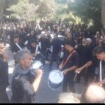 عزاداری روز عاشورا در شهر کاخک