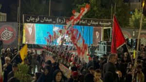 عزاداری قوچان‌ها در حسینیه میدان