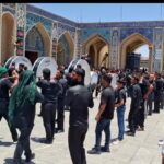 عزاداری هیئات مذهبی جوپار در تاسوعای حسینی