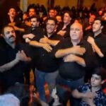 عزاداری هیئت سنتی «دور کلک» محله یخدان میبد در شب عاشورا