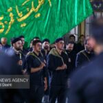 عزاداری پرشور عاشقان حسینی در اردبیل