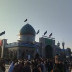 مراسم اقامه عزای سیدالشهدای کربلا در آستانه اشرفیه 