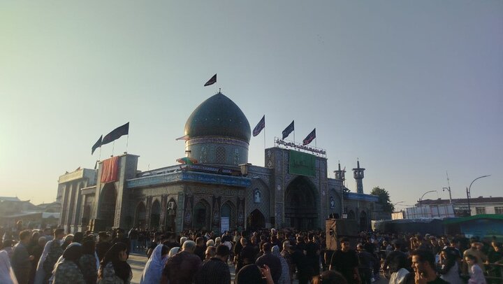 مراسم اقامه عزای سیدالشهدای کربلا در آستانه اشرفیه 