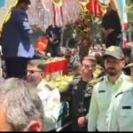 مراسم تشییع شهید مدافع وطن محمد شاهی در شهریار