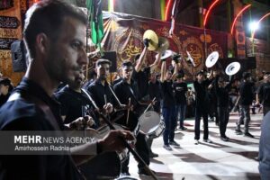 موج صد و چهاردهم؛ شب هشتم محرم با حضور پرشور مردم گالیکش