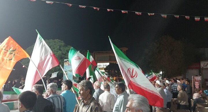 موج ۹۵ خون‌خواهی امام شهید در شهر شاهدیه یزد
