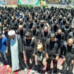 نماز ظهر عاشورا در قروه با حضور گسترده عزاداران حسینی اقامه شد