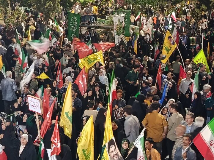 نود و ششمین حماسه اقتدار مردم شازند در حمایت از ولایت فقیه