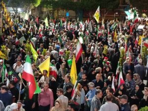 نود و پنجمین حماسه اقتدار مردم خمین در بیعت با رهبر معظم انقلاب