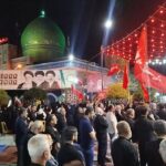 هشتمین مراسم اقامه عزای سیدالشهدای کربلا در آستانه اشرفیه 