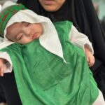 پیوند نسل نوپای چناران با آرمانهای محرم در همایش شیرخوارگان حسینی