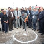 کلنگ عملیات احداث دو محور مهم در شهرستان شهربابک به زمین زده شد