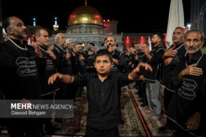 گالیکش میزبان تجمع شبانه عاشقان سیدالشهدا(ع) شد