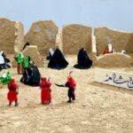 گزارش مهر از نمایشگاه کربلا تا شام در روستای مازغ میناب