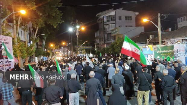 گزارش میدانی خبرنگار مهر از حماسه مردم مبعوث شده لنگرود