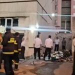 آتش‌سوزی در یک انبار داروخانه محله بهاران سنندج؛حادثه تلفات جانی نداشت