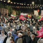 اجتماع مردم آستارا در صد و چهل و هفتمین قرار شبانه