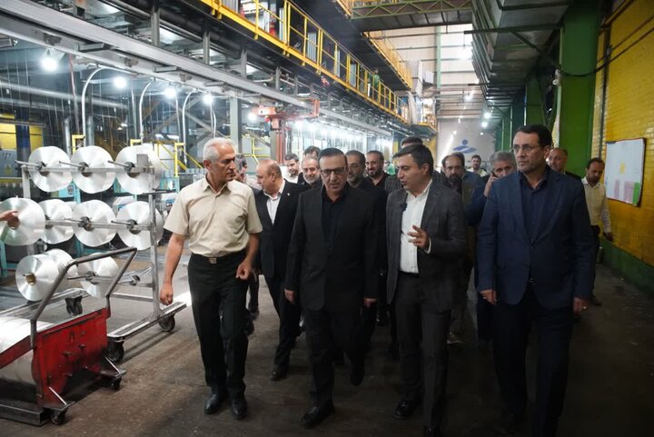استاندار قزوین از ۲ واحد تولیدی بازدید کرد 