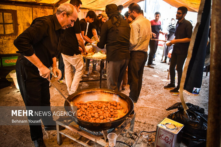 «ایران جان فدا» در مسیر کربلا؛ پرچم عشق بر دوش زائران دیار آفتاب