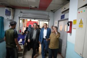 بازدید سرزده بازرس کل قضایی لرستان از بیمارستان شهدای عشایر خرم‌آباد
