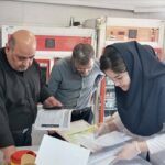 بازدید مدیر کمیته بحران سازمان انتقال خون از بانک خون تهران