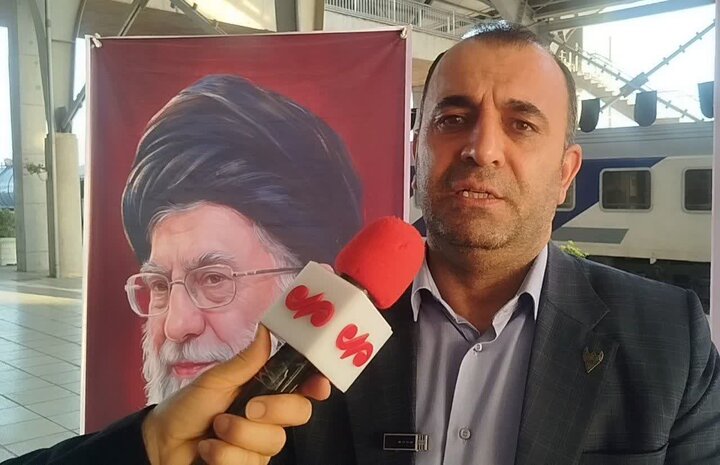 بدرقه ۶۶۰ زائر گیلانی در ایستگاه راه آهن رشت؛ قطار کربلا حرکت کرد بدرقه ۶۶۰ زائر گیلانی در ایستگاه راه آهن رشت؛ قطار کربلا حرکت کرد