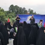 برگزاری مراسم یادبود رهبر شهید در پارک دانشجوی رشت