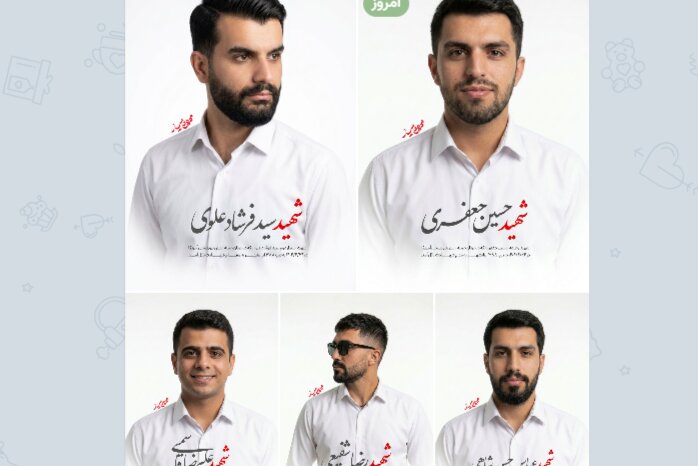 تصاویر شهدای تیپ ۳۸۸ ایرانشهر که بامداد امروز به شهادت رسیدند