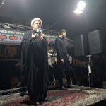 حضور مسئول جبهه مردمی زیست عفیفانه کشور در اجتماع شبانه مشهد
