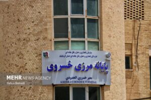خروج زائران از مرز خسروی از روز گذشته افزایش چشمگیری داشته است