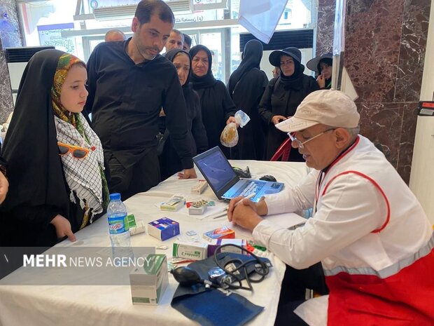 درمانگاه «ام‌القرا» در ۵ روز به بیش از ۱۰ هزار زائر خدمت رسانی کرد