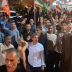 راهپیمایی شبانه مردم انقلابی آبدان