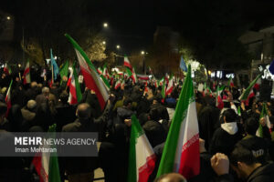 رجزخوانی در اجتماع «نحن منتقمون» کرمانشاه طنین‌انداز شد
