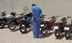 سارقان حرفه‌ای موتورسیکلت و دوچرخه در دامغان دستگیر شدند
