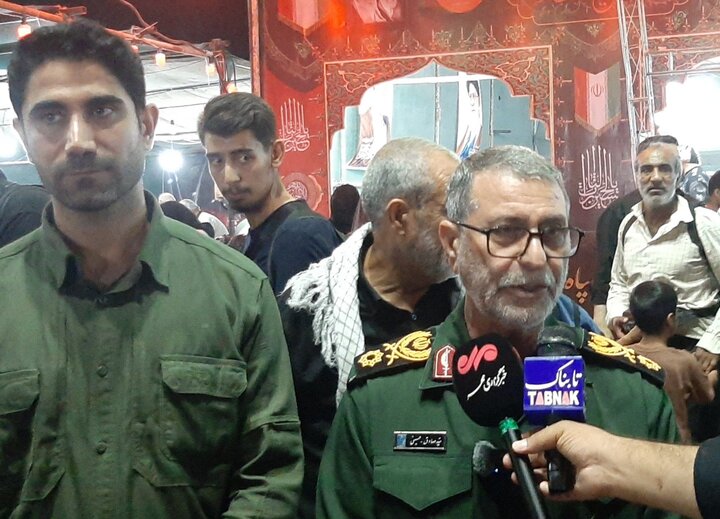 سپاه استان ایلام با تمام توان در خدمت زوار اربعین است