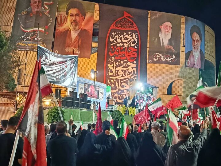 صدوپنجاه و دومین شب اجتماع حماسی مردم دیار آفتاب در بیعت با رهبری