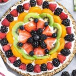 طرز تهیه پیتزای میوه ای گرانولا، یک صبحانه سالم و جذاب
