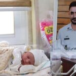 فرزند شهید ناوشکن دنا در رشت چشم به جهان گشود