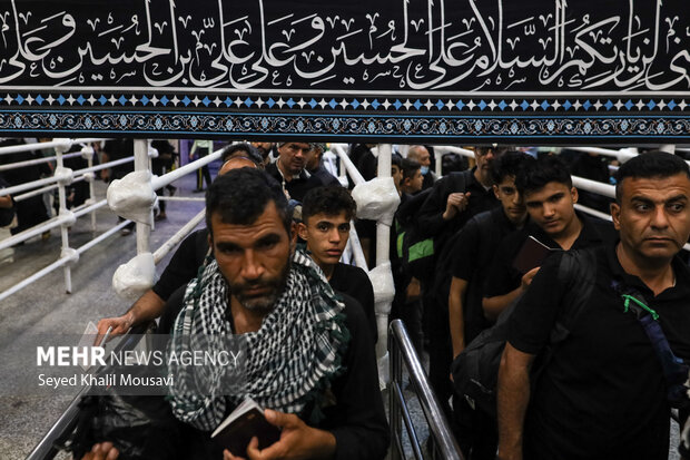 قرارگاه سیدالشهدا در مرز شلمچه برای زائران اربعین فعال شد