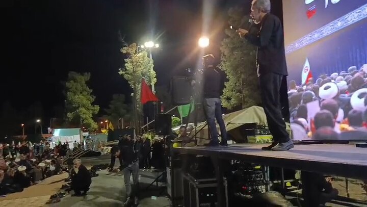 مراسم هفتمین روز تدفین آقای شهید ایران در بیرجند
